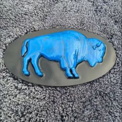 The blue Buffalo wall plaque
