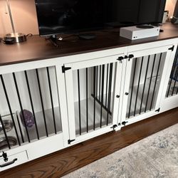 Dog Crates TV Console 