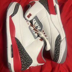Jordan 3 Retro Fire Red Size 8