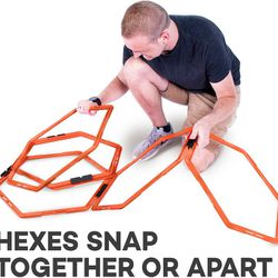 Hex Rings - Speed And Agility Training Accessory