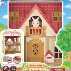 Calico Critters Cottage Home And Car Set