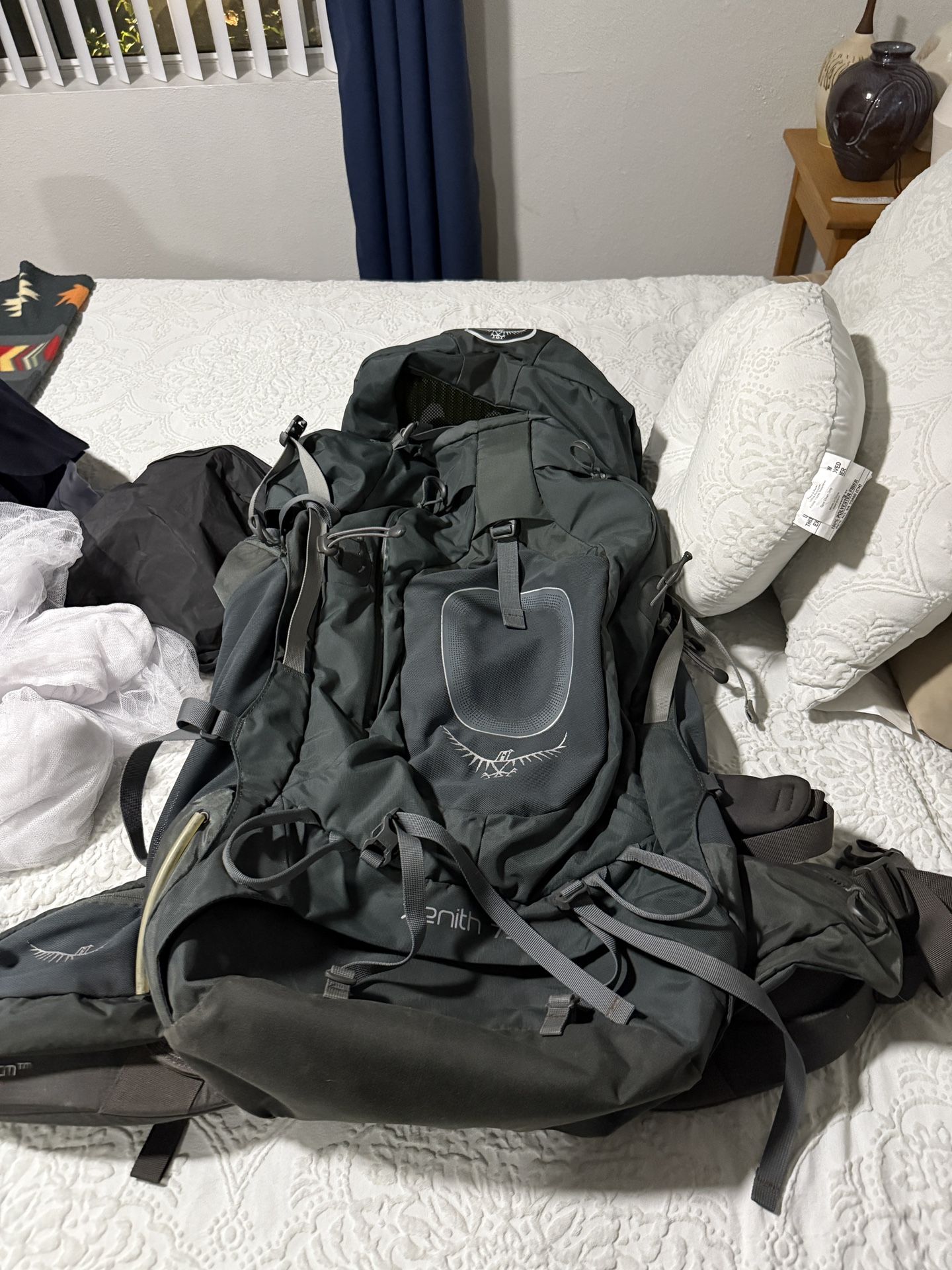 Osprey Xenith 75 liter backpack for camping or traveling