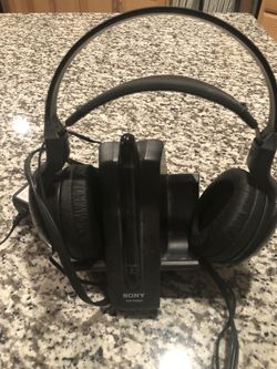 Sony wireless headphones for TV