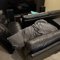 Leather L Shape 