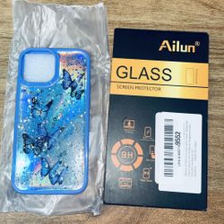 iPhone 12 Mini Case And Temper Glass