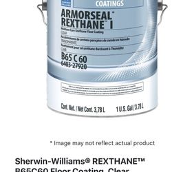 Clear Coat Floor Coating / Armorseal Rexthane / 1 Gallon