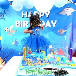 Finding Nemo/Dory birthday decoration 