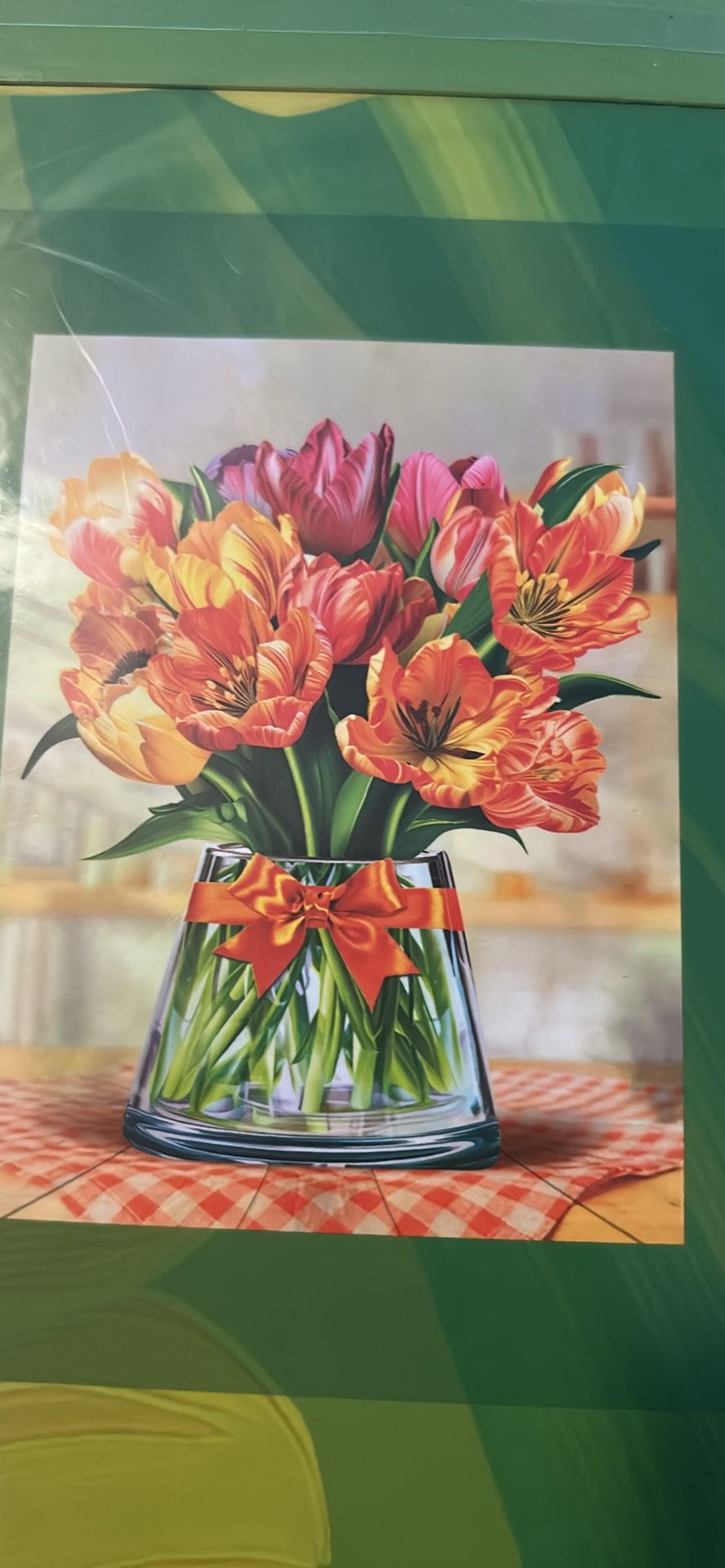 3D paper harmony tulips bouquet