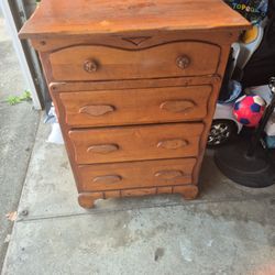 Sold Wood Dresser