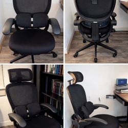 BRAND NEW Hinomi Q2 Ergonomic Office Chair w/ Footrest – $319 (Retail $399+)