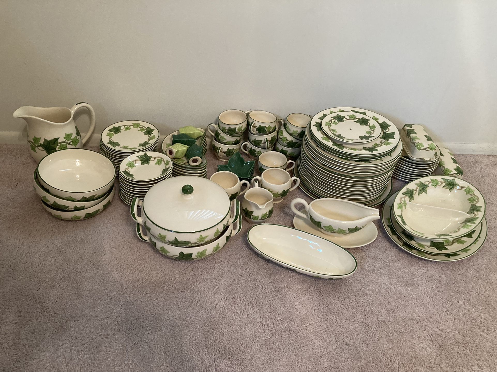 Franciscan Ivy Dishes (I Love Lucy)