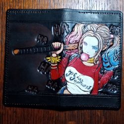 Custom Handmade Tooled Leather Wallet. Comes With Your Initials 