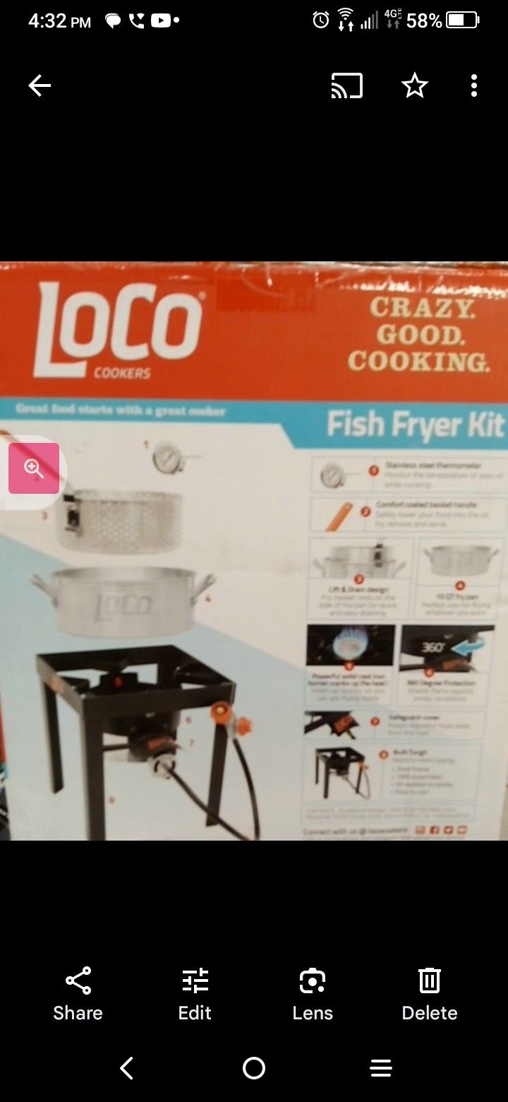 Turkey / Fish Fryer Kit.