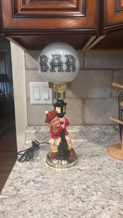 Vintage bar lamp