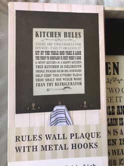 Wall plaque