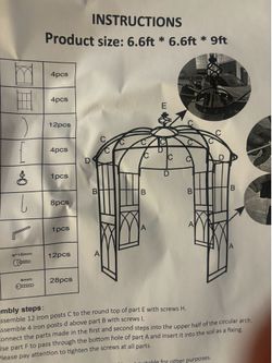 Graden white Gazebo