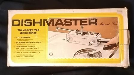 DishMaster Imperial Four Kitchen Faucet - Retro  Chrome Brush Sprayer RV Camper Kitchenette 4