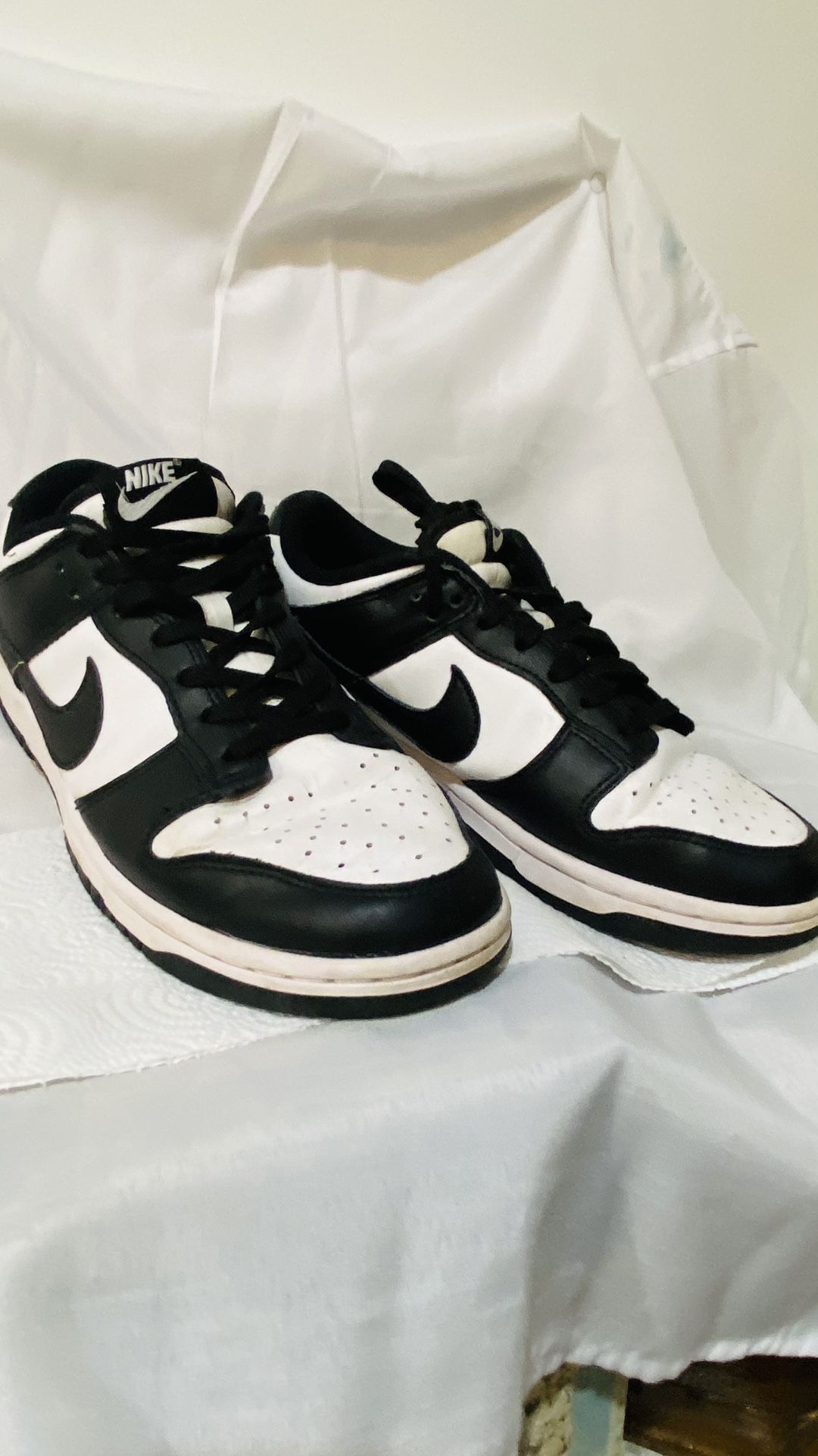 Nike Dunk Low Vintage Black and White DD1503-101 (Size 8 US) Clean!!