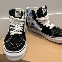 Vans SK8-Hi Tapered Floral Blue – Women’s Size 9 