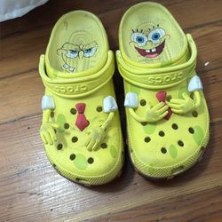 Sponge bob crocs