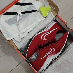 Nike Dragonfly track spikes Red Size 9 mens - NEW