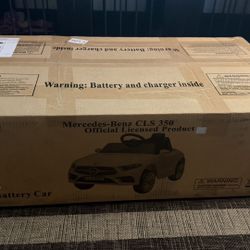 NEW Licensed Mercedes-Benz CLS Mini 12V Kids Ride-On Car + Parent Remote