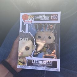 Unopened leatherface Funko