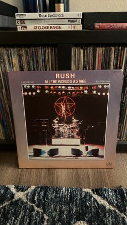 Rush - all the worlds a stage vinyl record