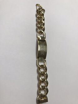 14K Gold dipped Men’s Bracelet