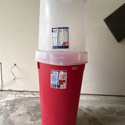 Sterilite Wrapping Paper Storage Container