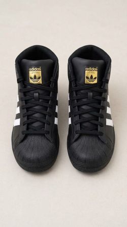 Adidas Pro Model High-Top Sneakers (size 3)