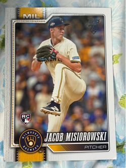 Jacob Misiorowski *OverSized* Baseball Card