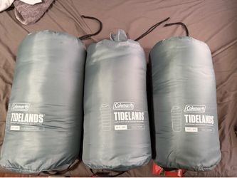 Coleman tidelands 50 degree mummy insulated sleeping bag
