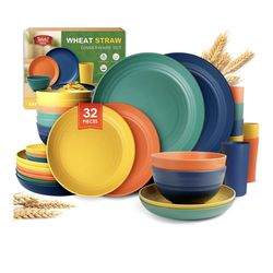 Dinnerware Set (Wheat Straw)