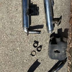 Stock Exhaust 03 Kawasaki Mean Streak 1500