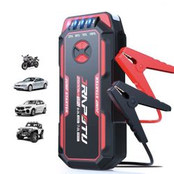 Car Jump Starter, 2500A Peak Jump Box, Battery Jumper Starter Portable