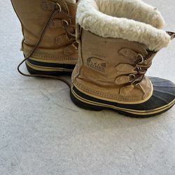 Men’s Sorel Caribou Winter Snow Boots Size 8