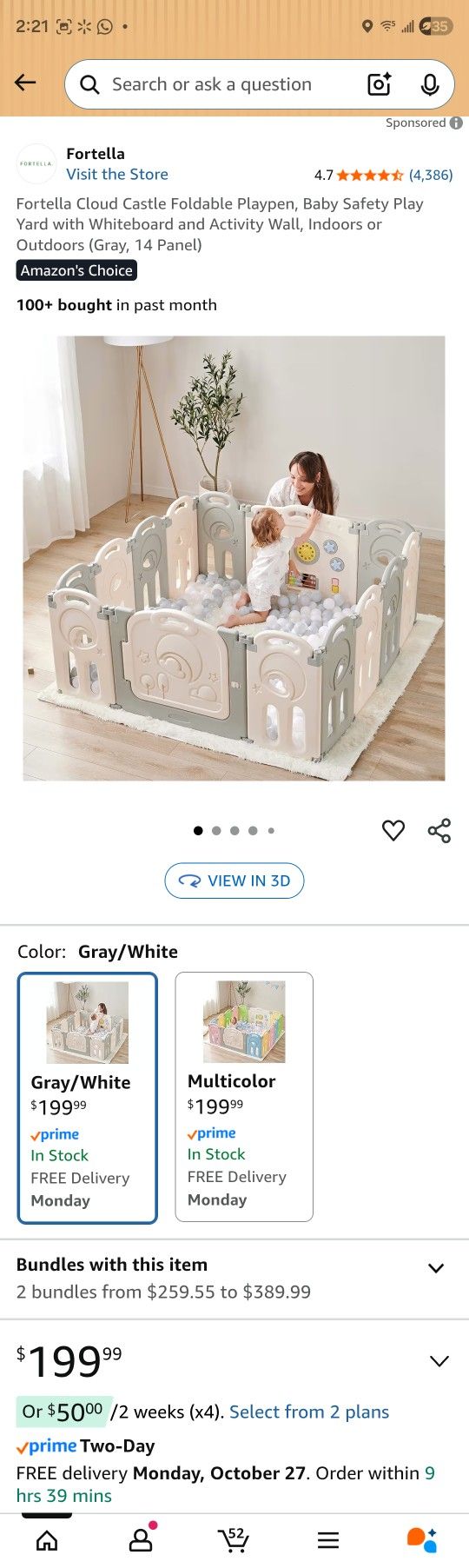 Foldable Playpen (14 Panel)