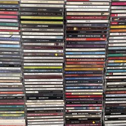 Box of 160 Music CDs