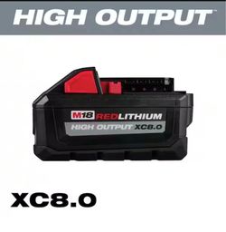 Milwaukee M18 18-Volt Lithium-Ion High Output XC 8.0 Ah Battery