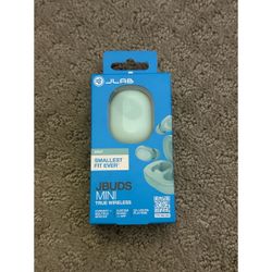 BRAND NEW JLab JBuds Mini True Wireless Bluetooth Earbuds (Mint)