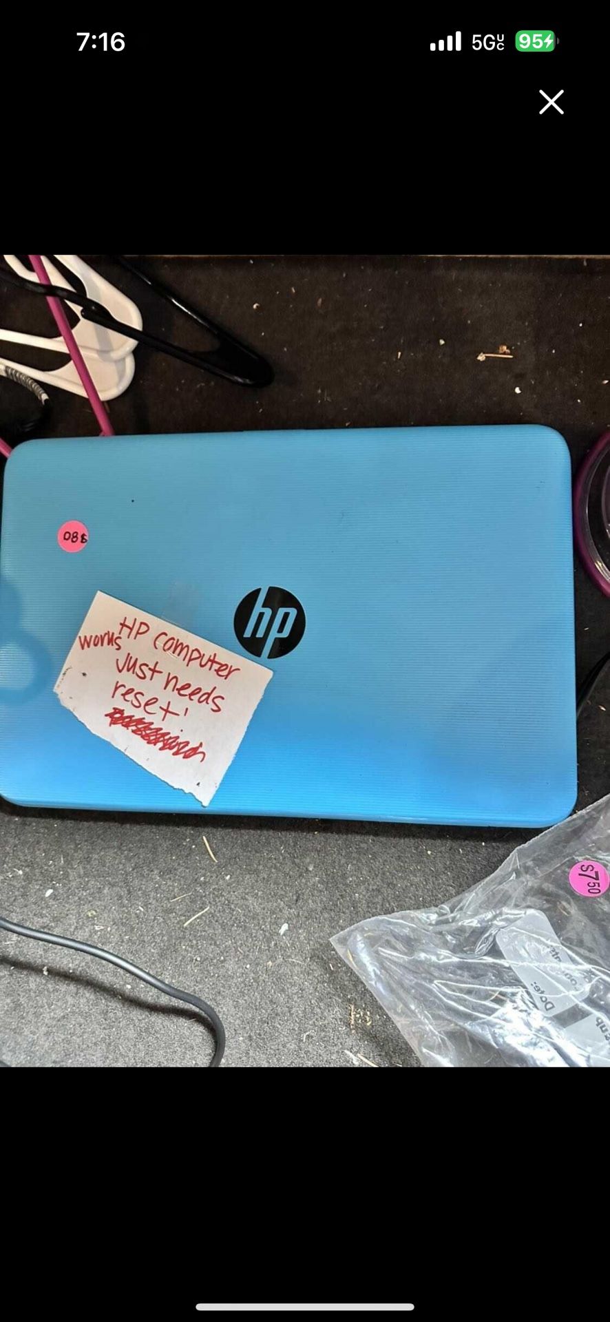 HP laptop