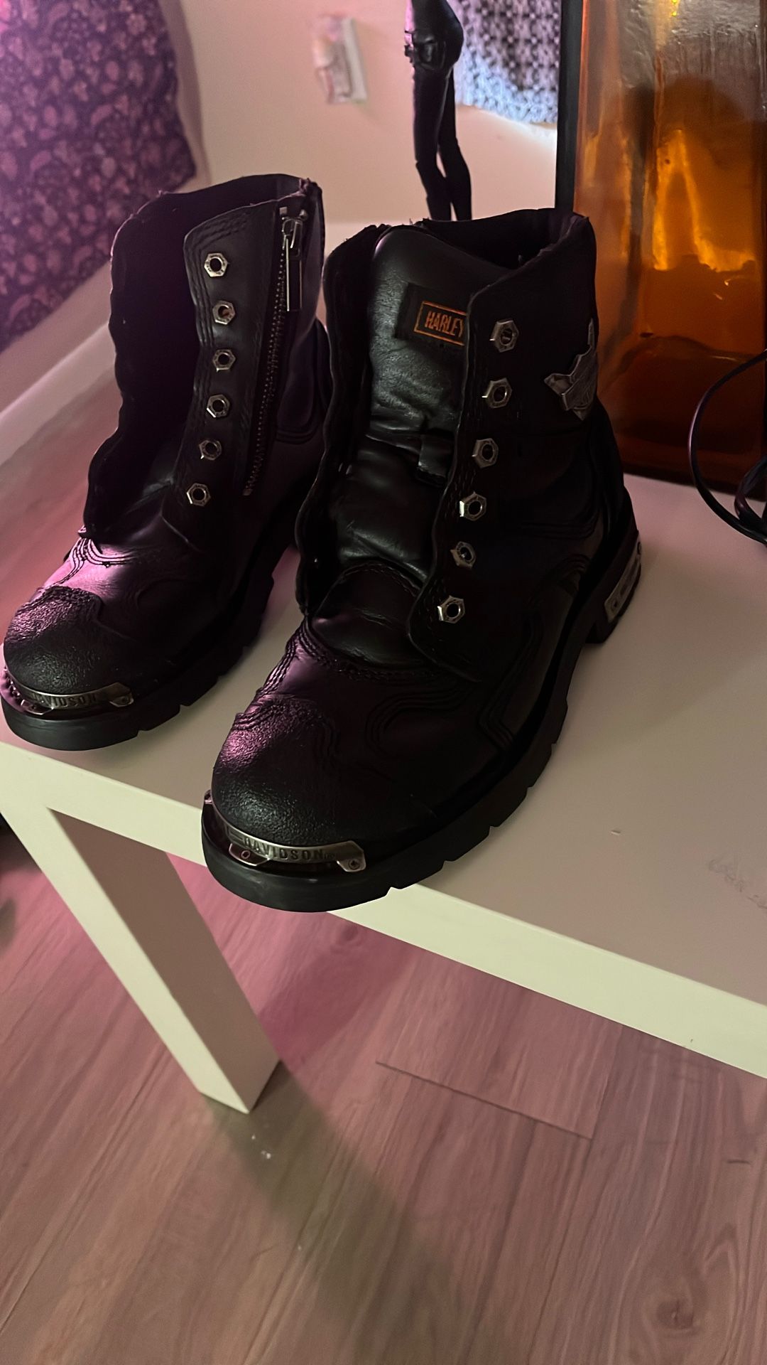Size 8 Women Harley Davidson Boots
