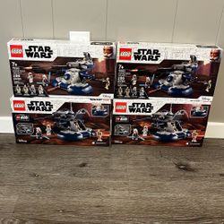 4 Lego Armored Assault Tanks