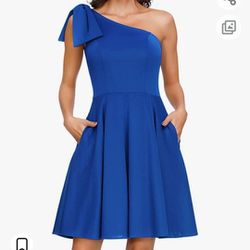 Beautiful Royal Blue Dress 