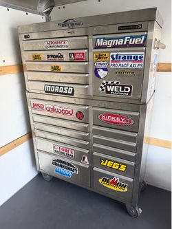 Original hammerhead stainless steel rolling tool box 41”