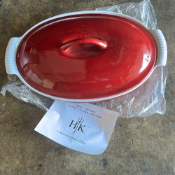 Oval Covered Casserole 