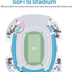 Super Bowl VIP Ticket 2022 (Rams/Bengals) 4NW Suite