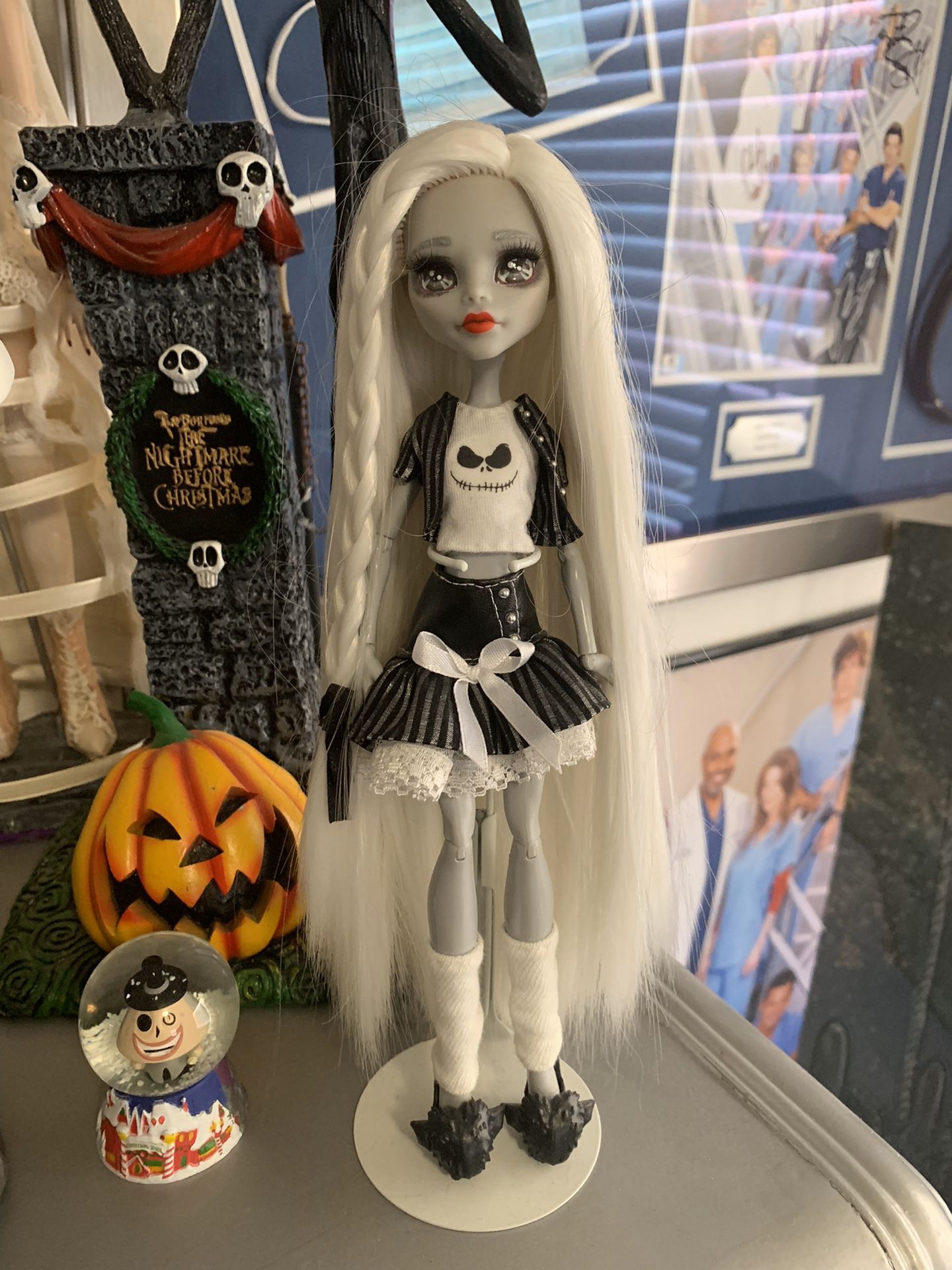 Nightmare Before Christmas Jack custom made repainted monster high doll Disney
