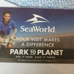 2 SeaWorld Tickets